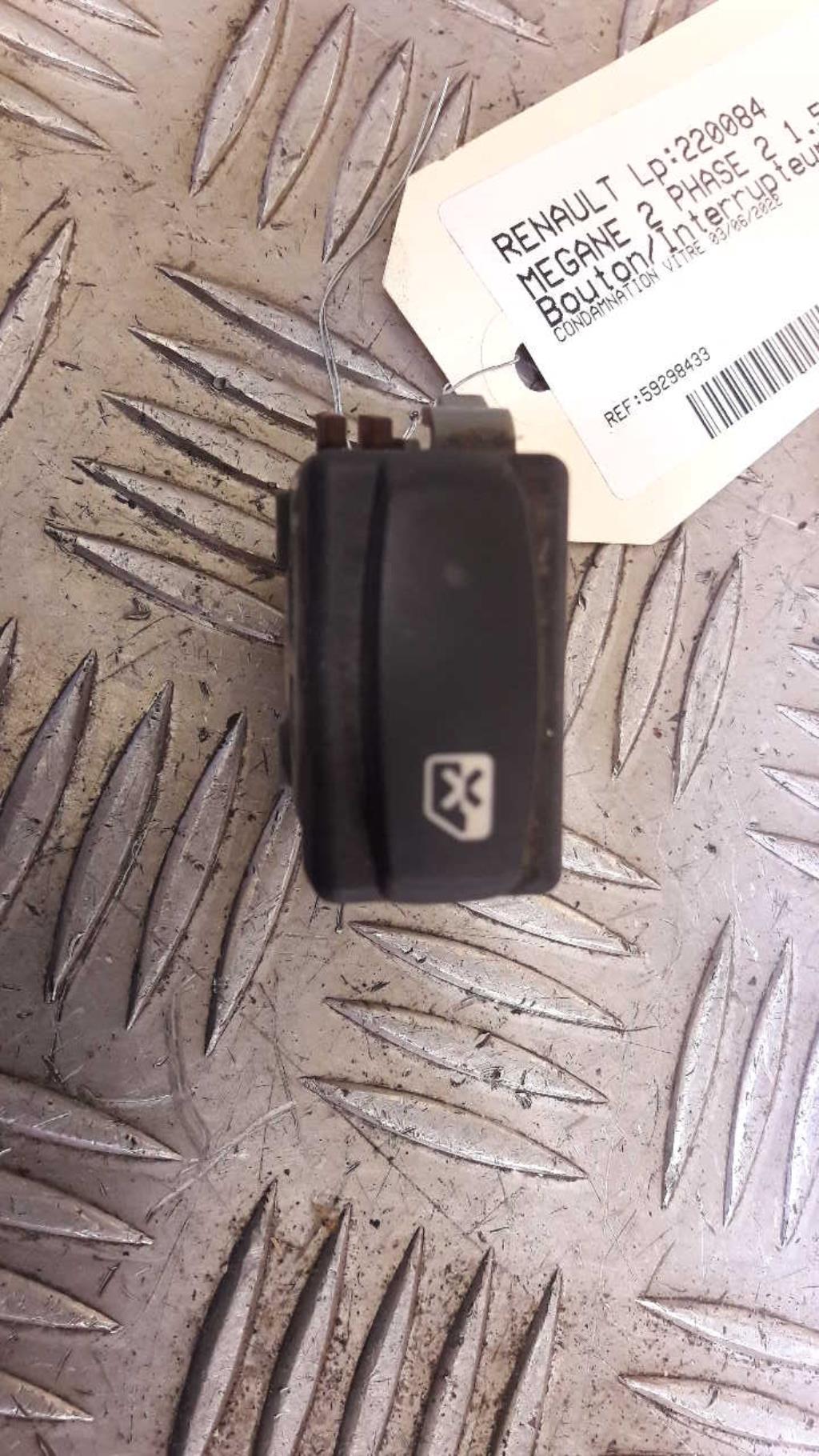 Bouton/Interrupteur RENAULT MEGANE 2 PHASE 2 Diesel - 1