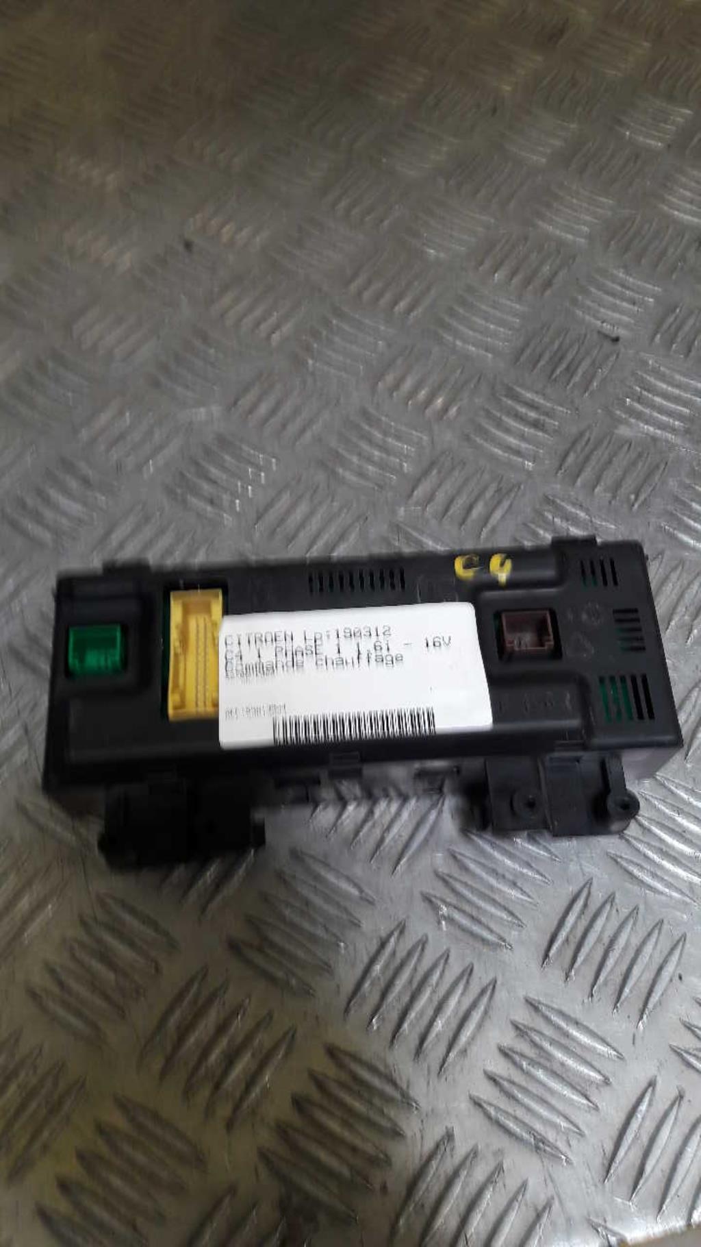 Commande chauffage CITROEN C4 1 PHASE 1 Essence - 1
