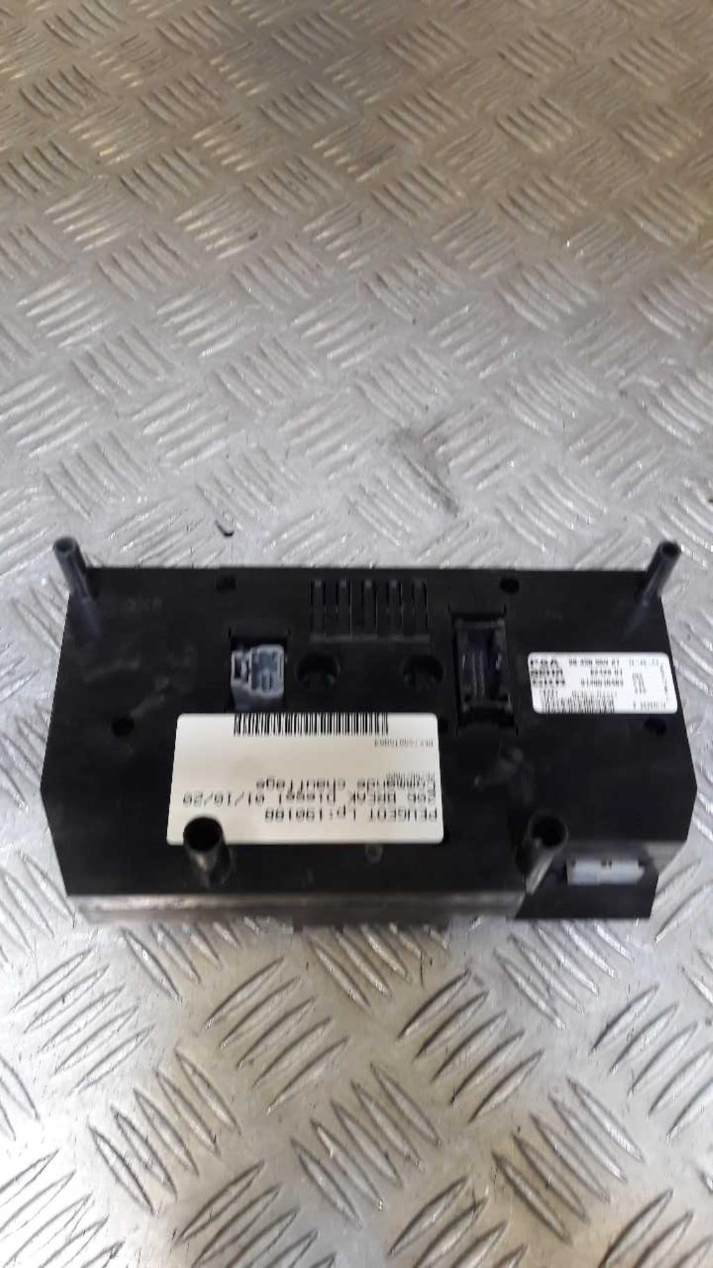 Commande chauffage PEUGEOT 206 PHASE 1 BREAK Diesel - 1