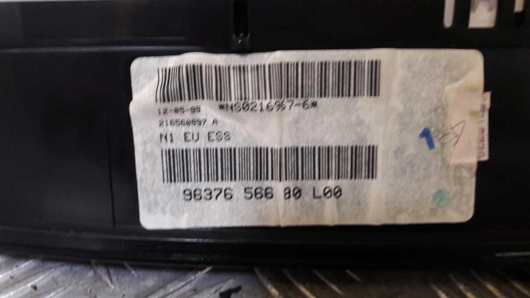 Compteur CITROEN XANTIA PHASE 2 Essence - 1