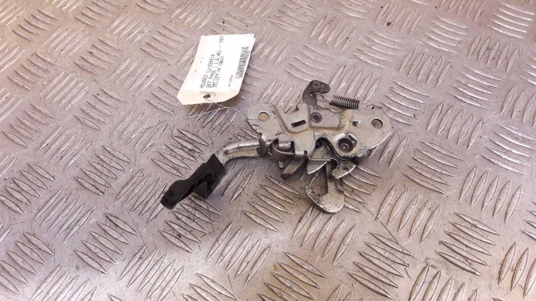 Serrure de capot PEUGEOT 207 PHASE 1 Diesel - 1