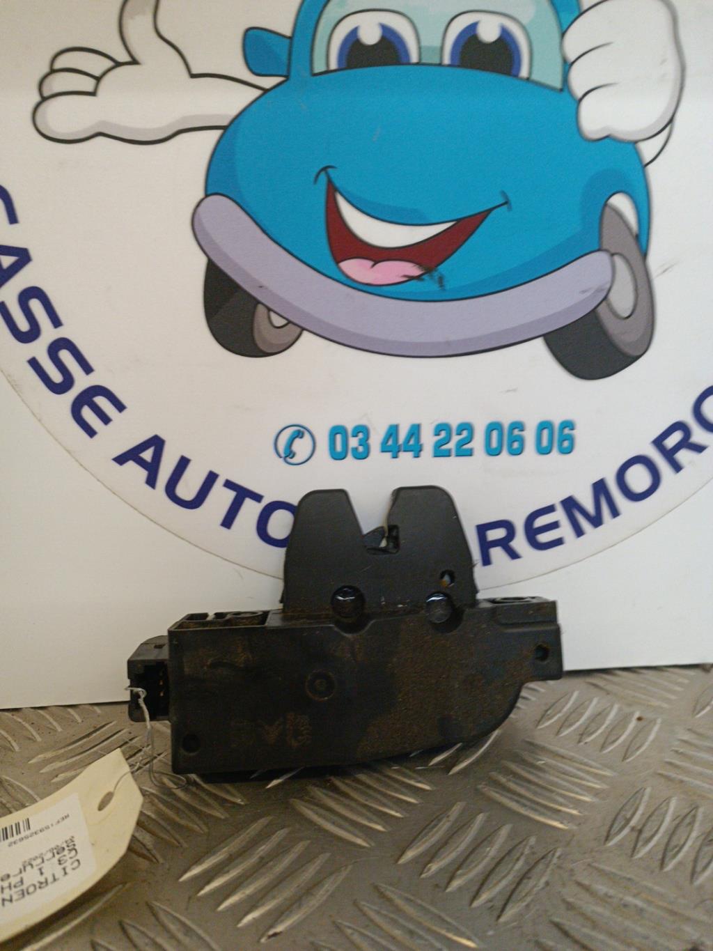 Serrure de hayon CITROEN C3 1 PHASE 1 Diesel - 1