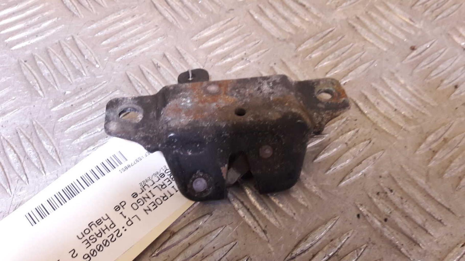 Serrure de hayon CITROEN BERLINGO 1 PHASE 2 Diesel - 1