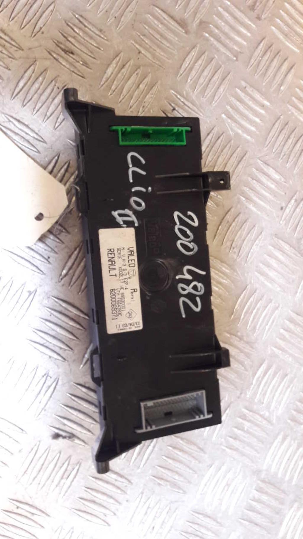 Commande chauffage RENAULT CLIO 2 PHASE 2 Diesel - 1
