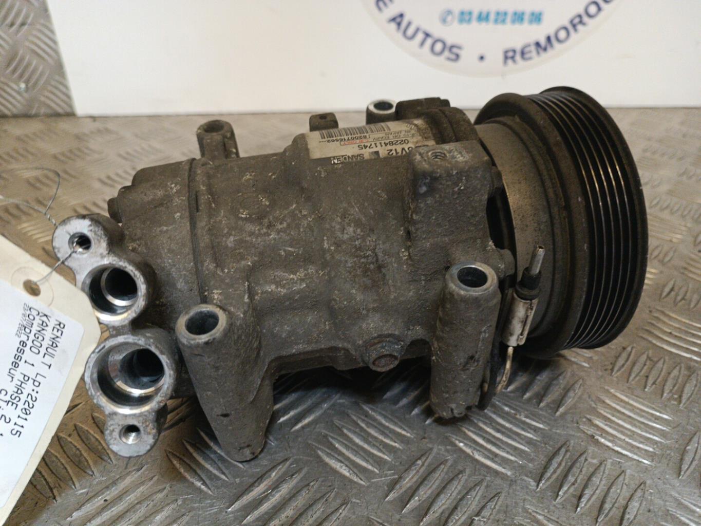 Compresseur clim RENAULT KANGOO 1 PHASE 2 Diesel - 1