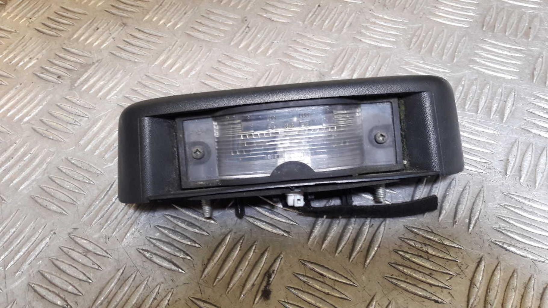 Eclairage de plaque RENAULT TRAFIC 2 PHASE 1 Diesel - 1