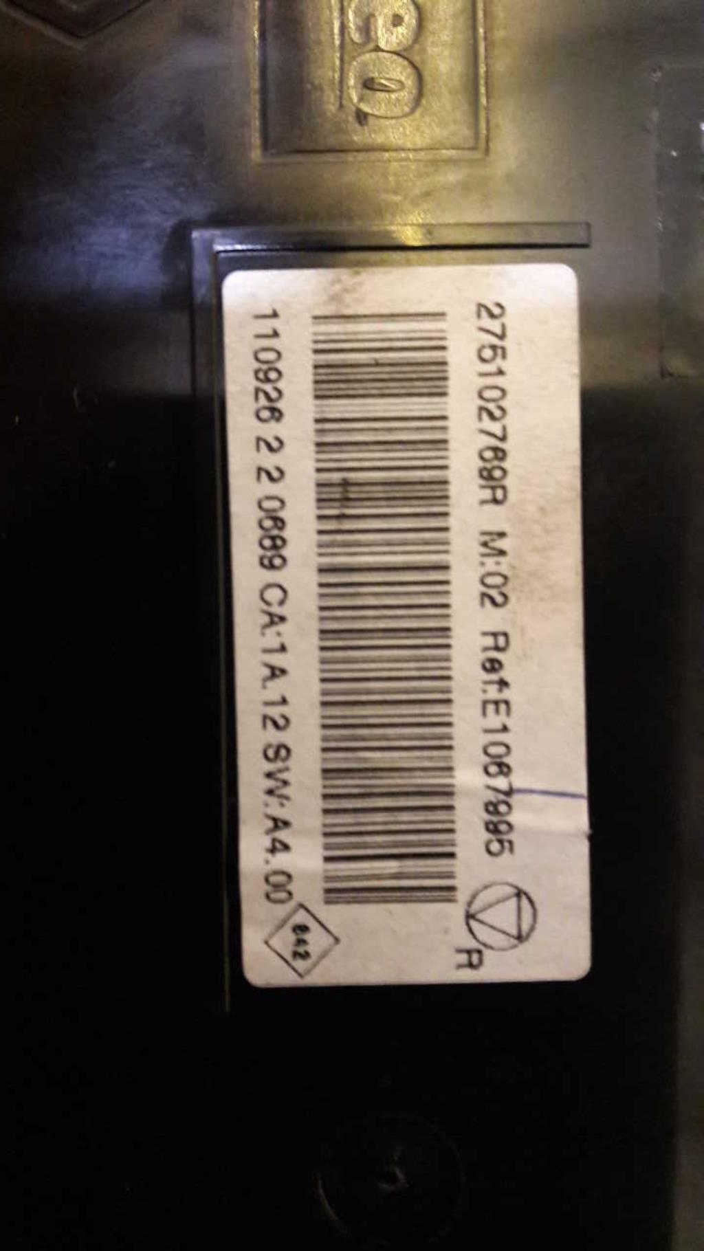 Commande chauffage RENAULT SCENIC 3 PHASE 1 Diesel - 1