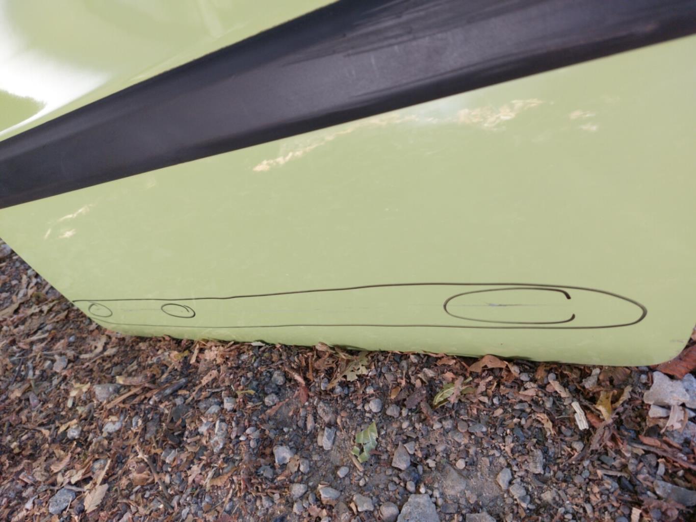 Porte arriere gauche FIAT PANDA 2 PHASE 1 Essence - 1