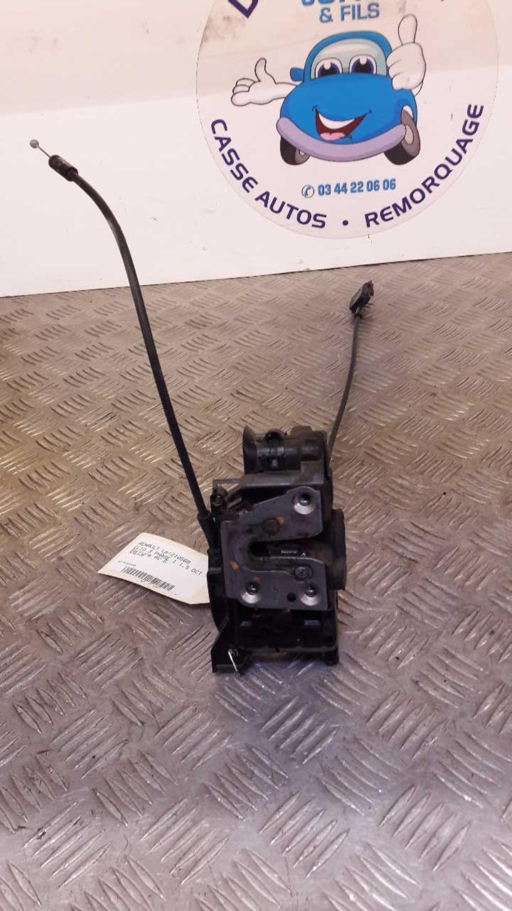 Serrure avant gauche RENAULT CLIO 3 PHASE 1 Diesel - 1