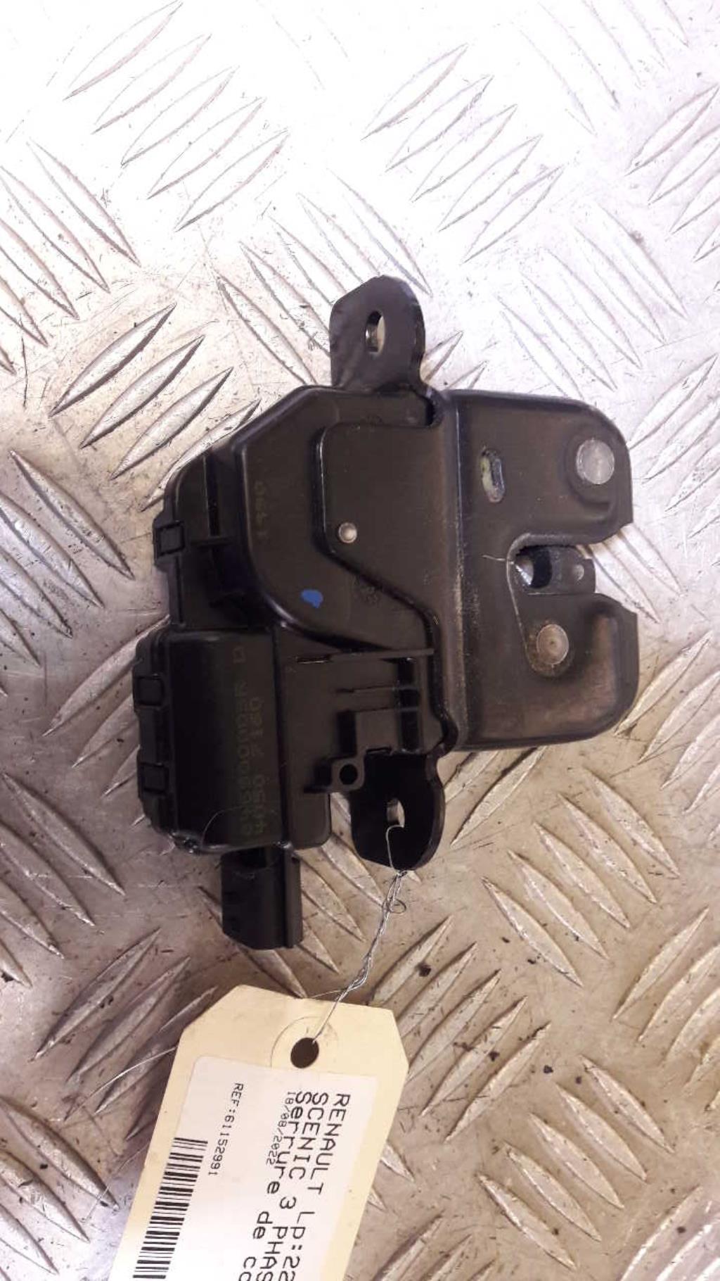 Serrure de coffre RENAULT SCENIC 3 PHASE 1 Diesel - 1