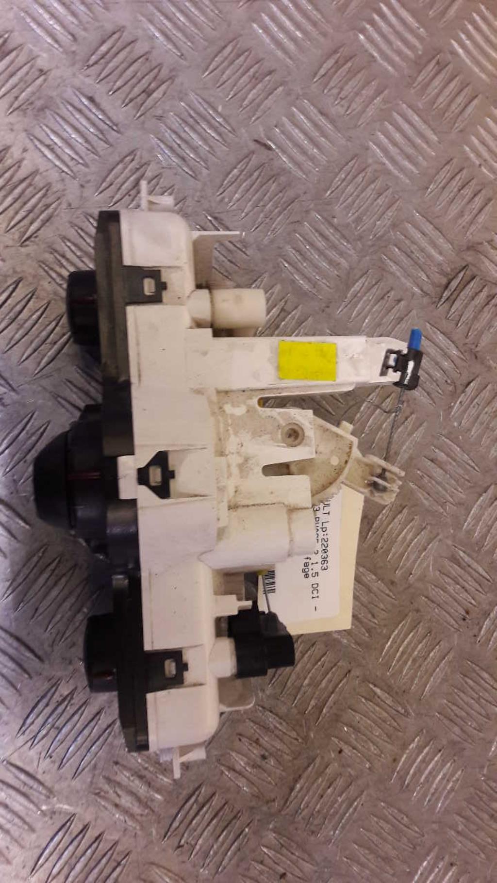Commande chauffage RENAULT CLIO 3 PHASE 2 Diesel - 1