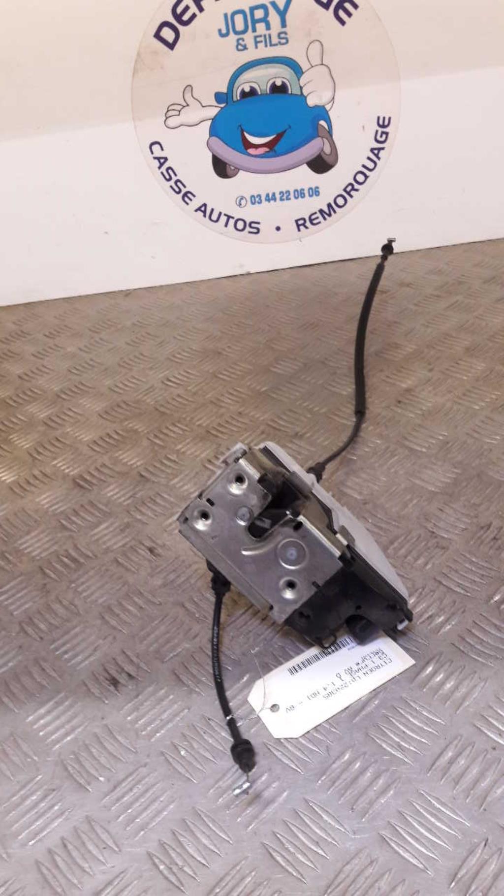 Serrure avant droit CITROEN C3 1 PHASE 1 Diesel - 1