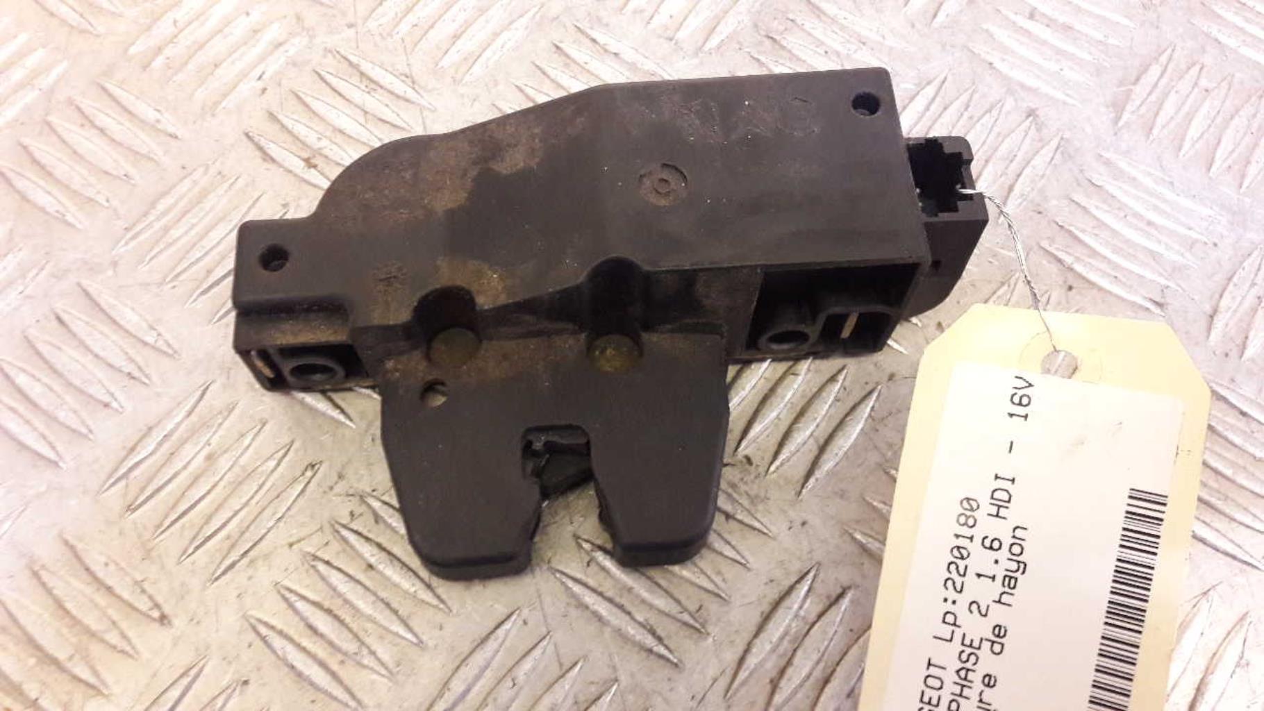Serrure de hayon PEUGEOT 307 PHASE 2 Diesel - 1