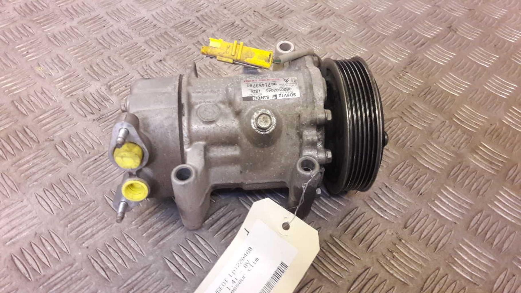 Compresseur clim PEUGEOT 206+ Essence - 1