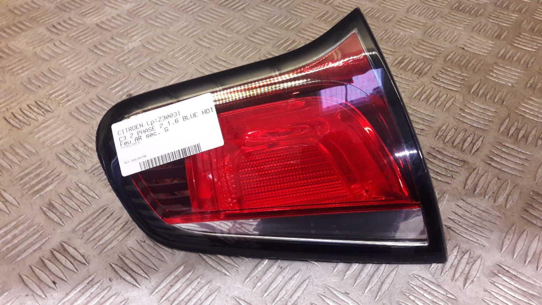 Feu arriere secondaire gauche (feux) CITROEN C3 2 PHASE 2 Diesel - 1