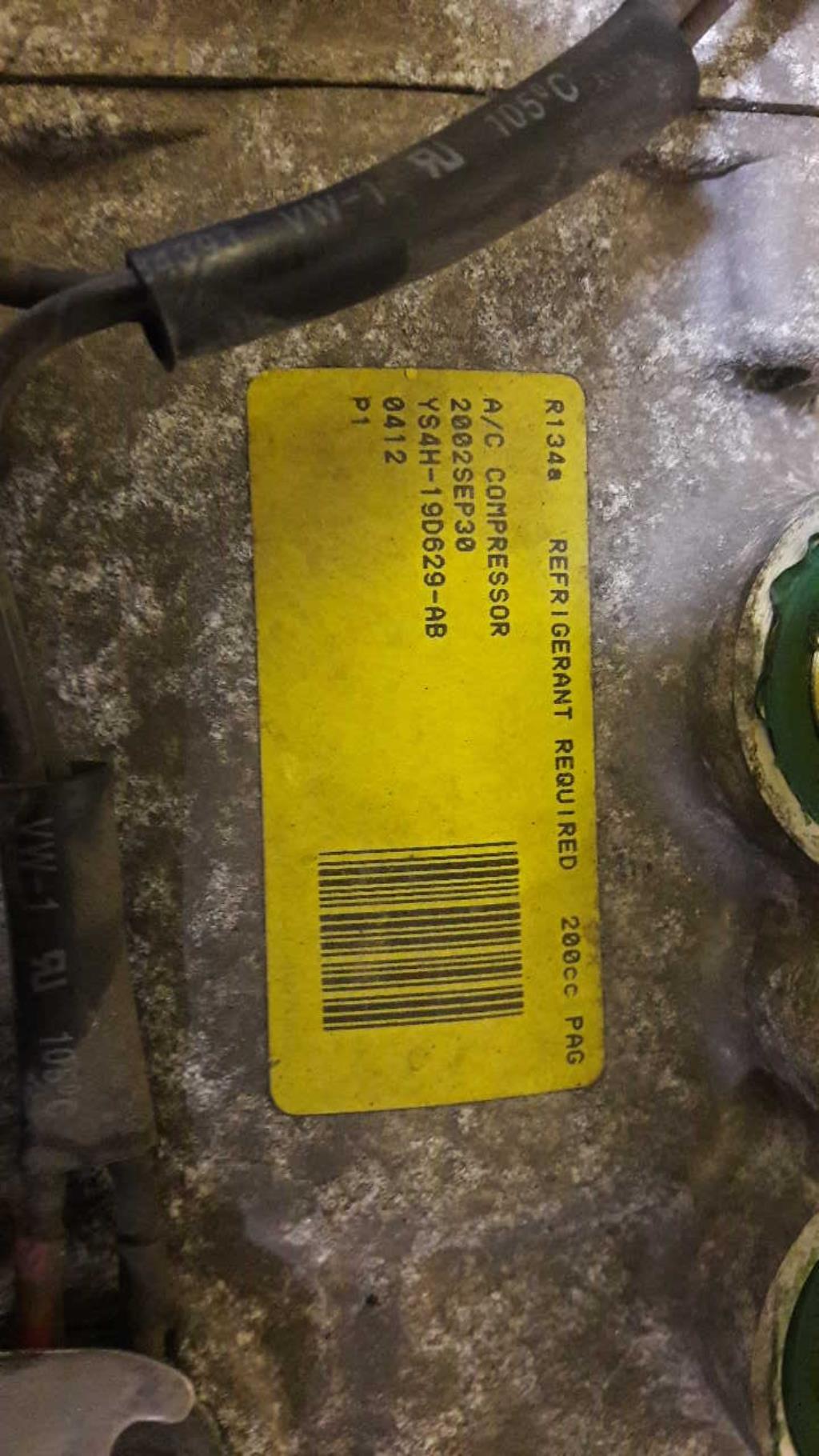 Compresseur clim FORD FUSION PHASE 1 Essence - 1