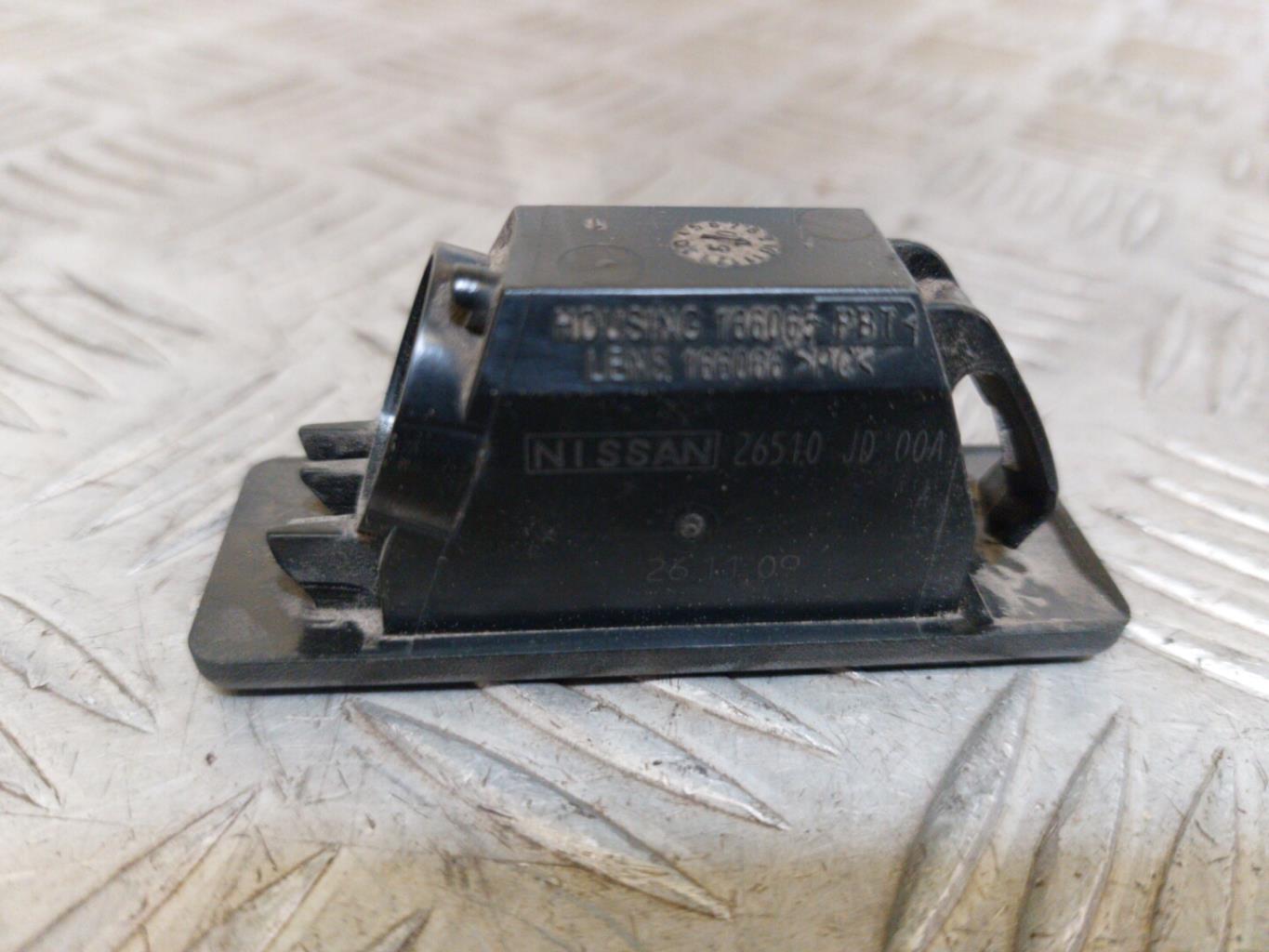 Eclairage de plaque NISSAN QASHQAI 1 PHASE 1 Diesel - 1