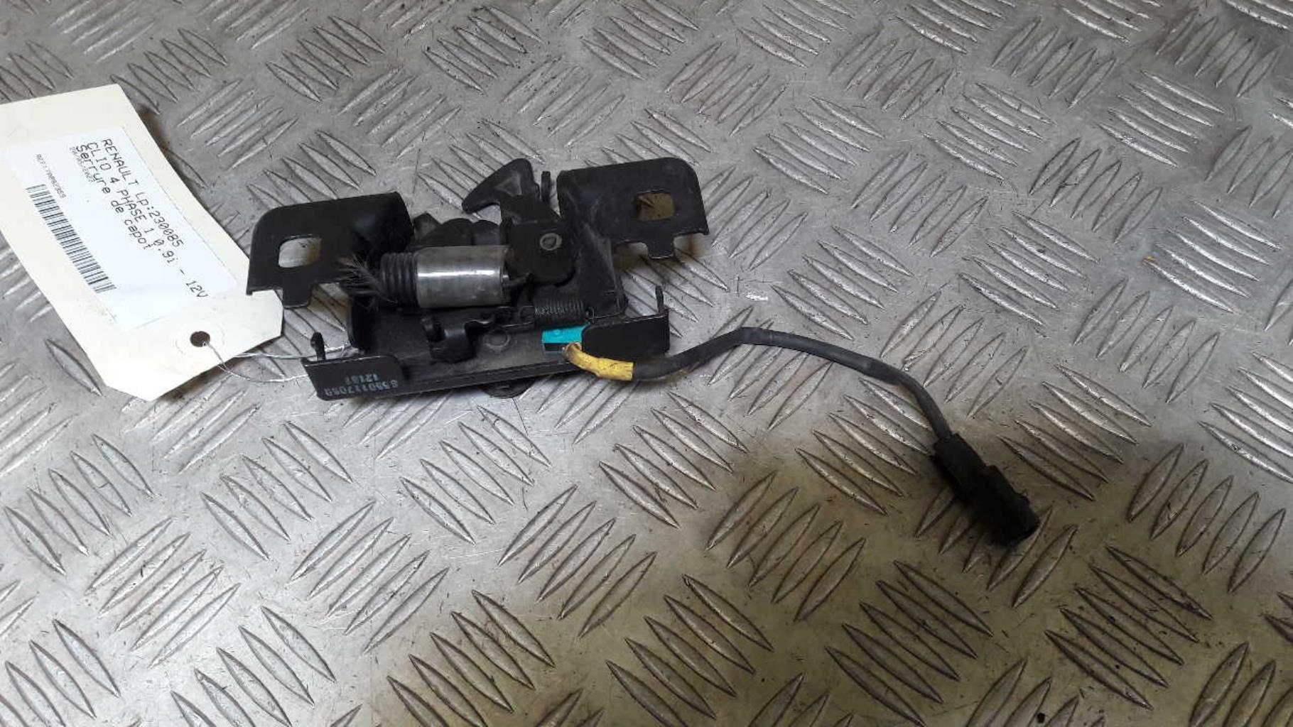 Serrure de capot RENAULT CLIO 4 PHASE 1 Essence - 1