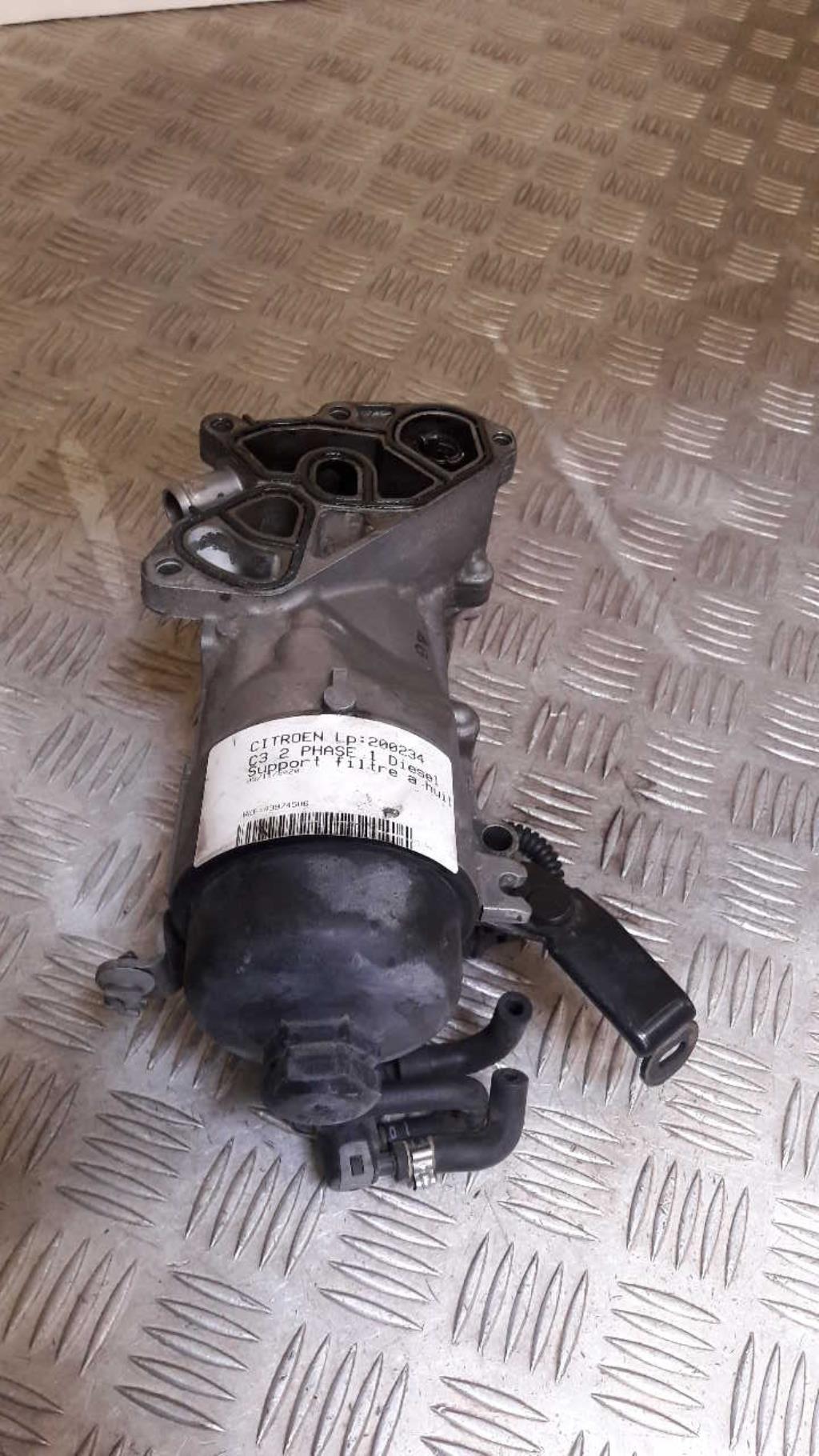 Support filtre a huile CITROEN C3 2 PHASE 1 Diesel - 1