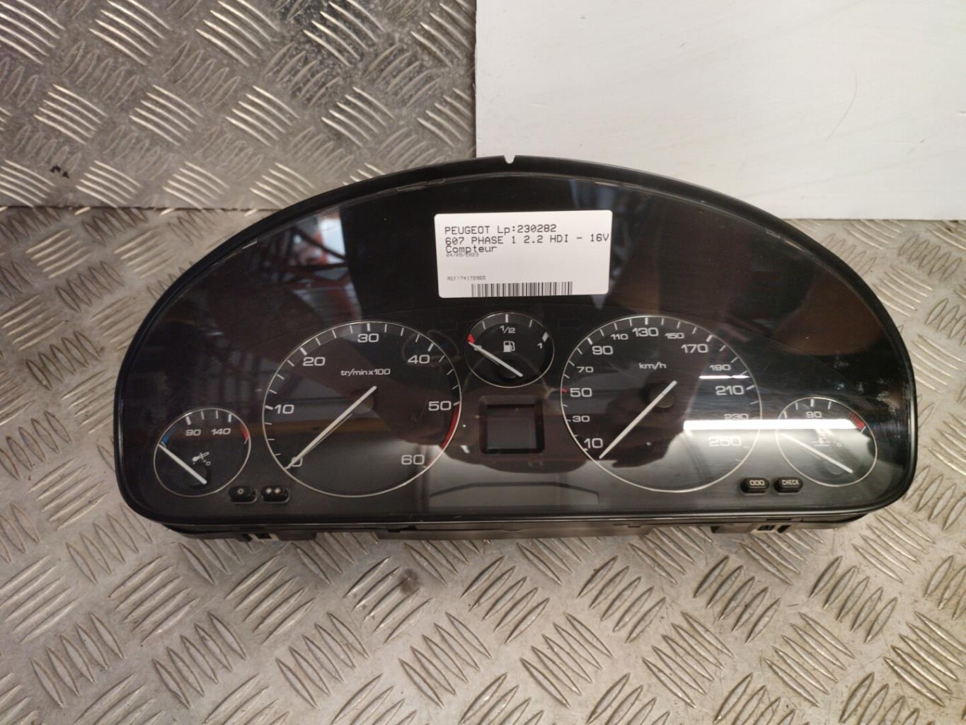 Compteur PEUGEOT 607 PHASE 1 Diesel - 1