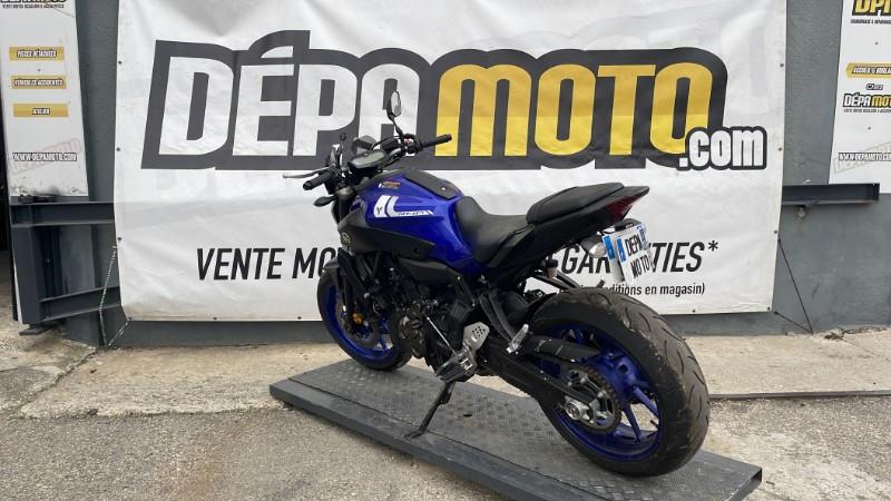 moto accidentée YAMAHAMT07