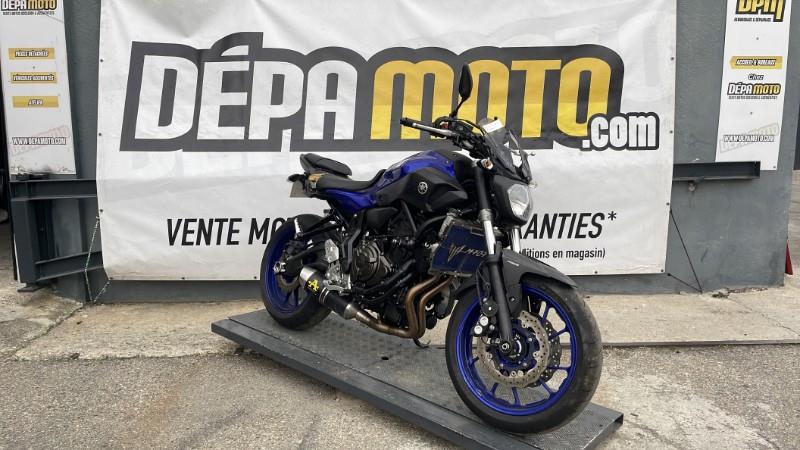 moto accidentée YAMAHAMT07
