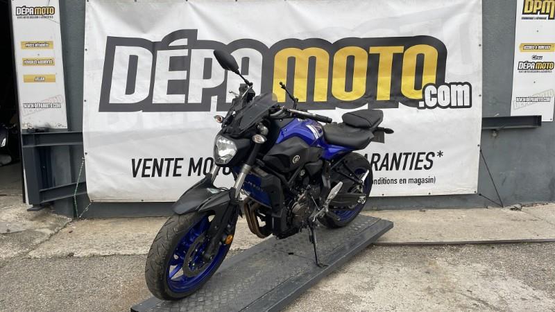 moto accidentée YAMAHAMT07