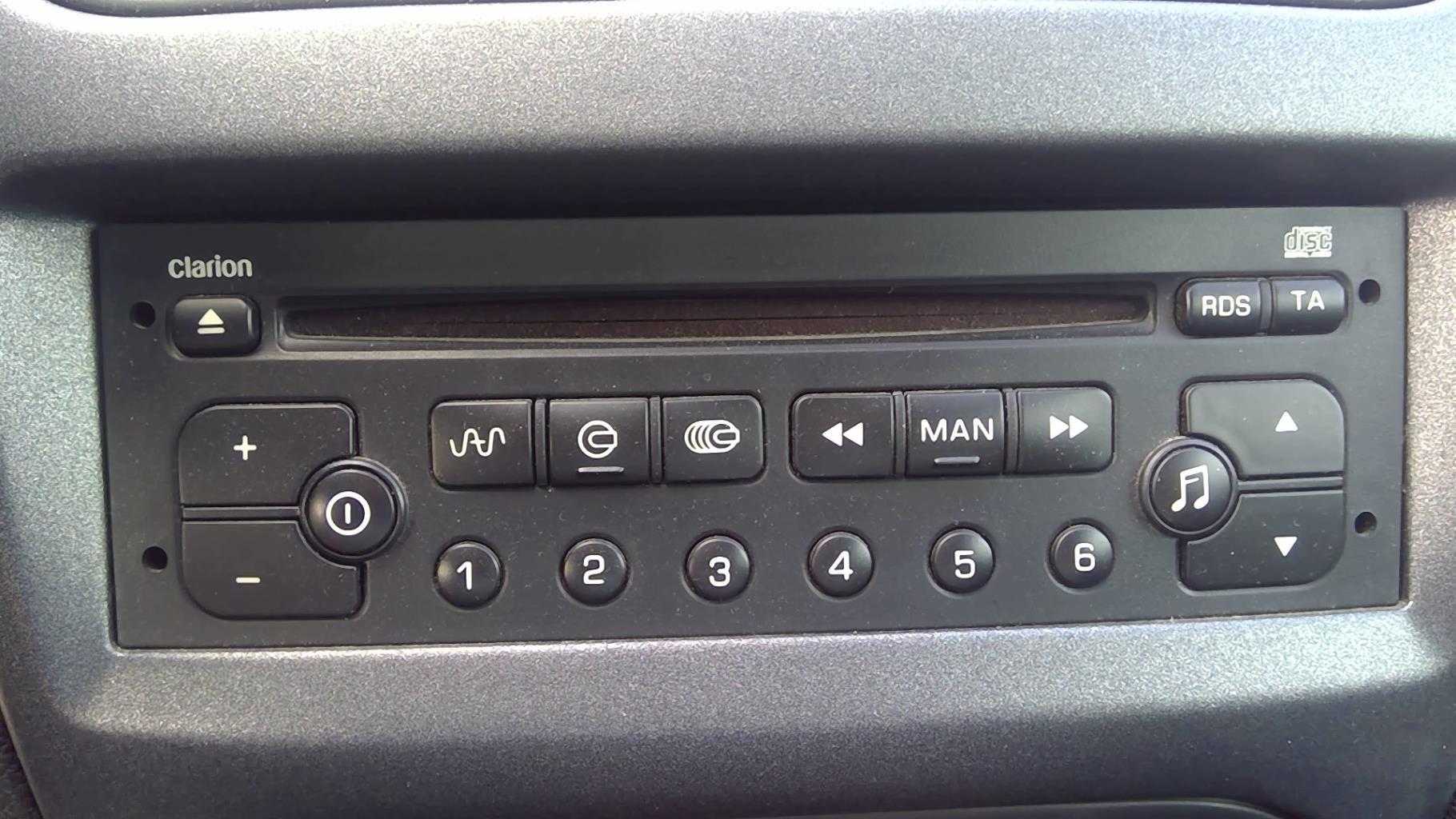 Autoradio originale PEUGEOT 206 PHASE 2 Gasolina - 1