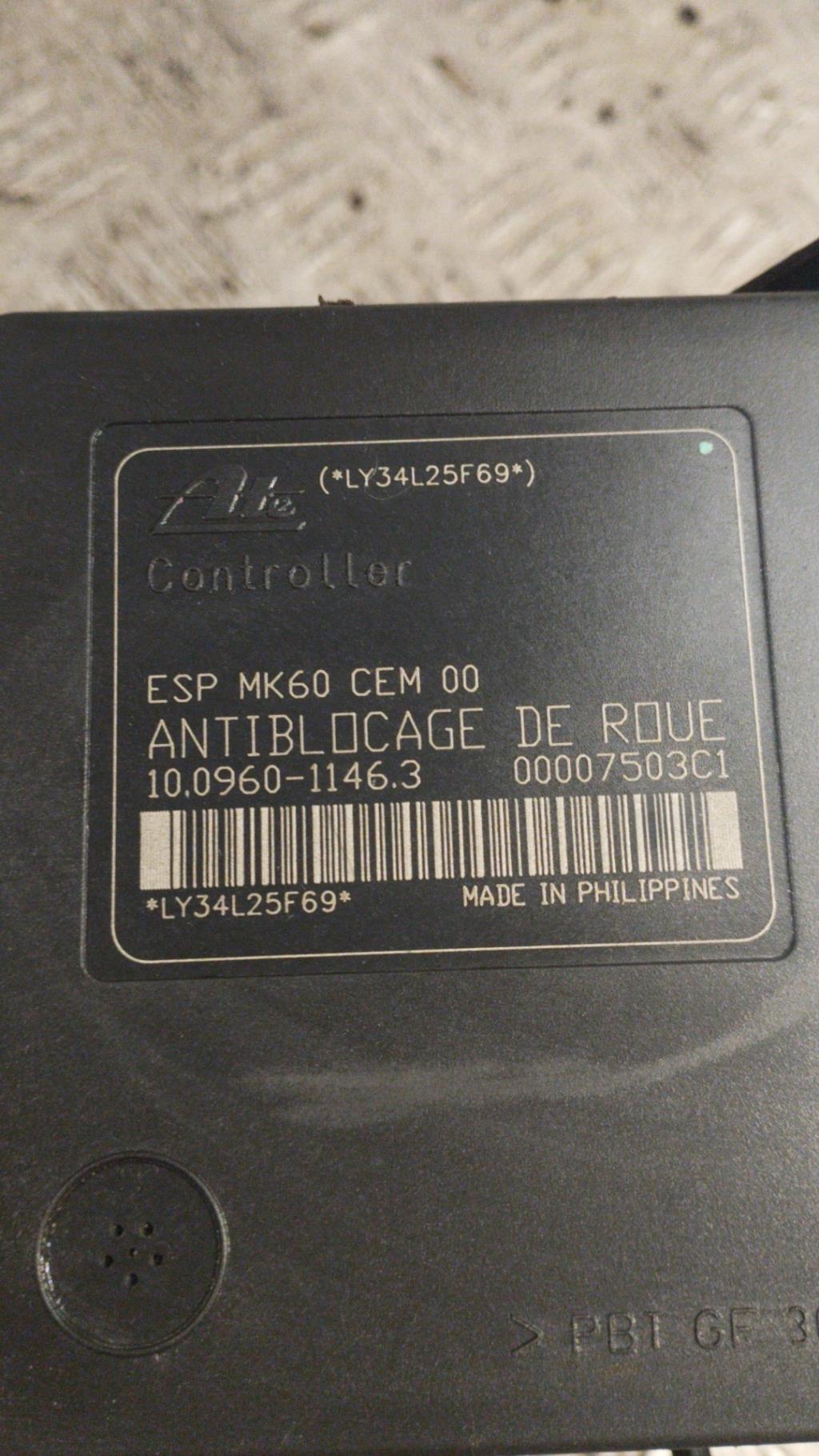 Blocco ABS (antibloccaggio freni) CITROEN C5 1 PHASE 2 Diésel - 1