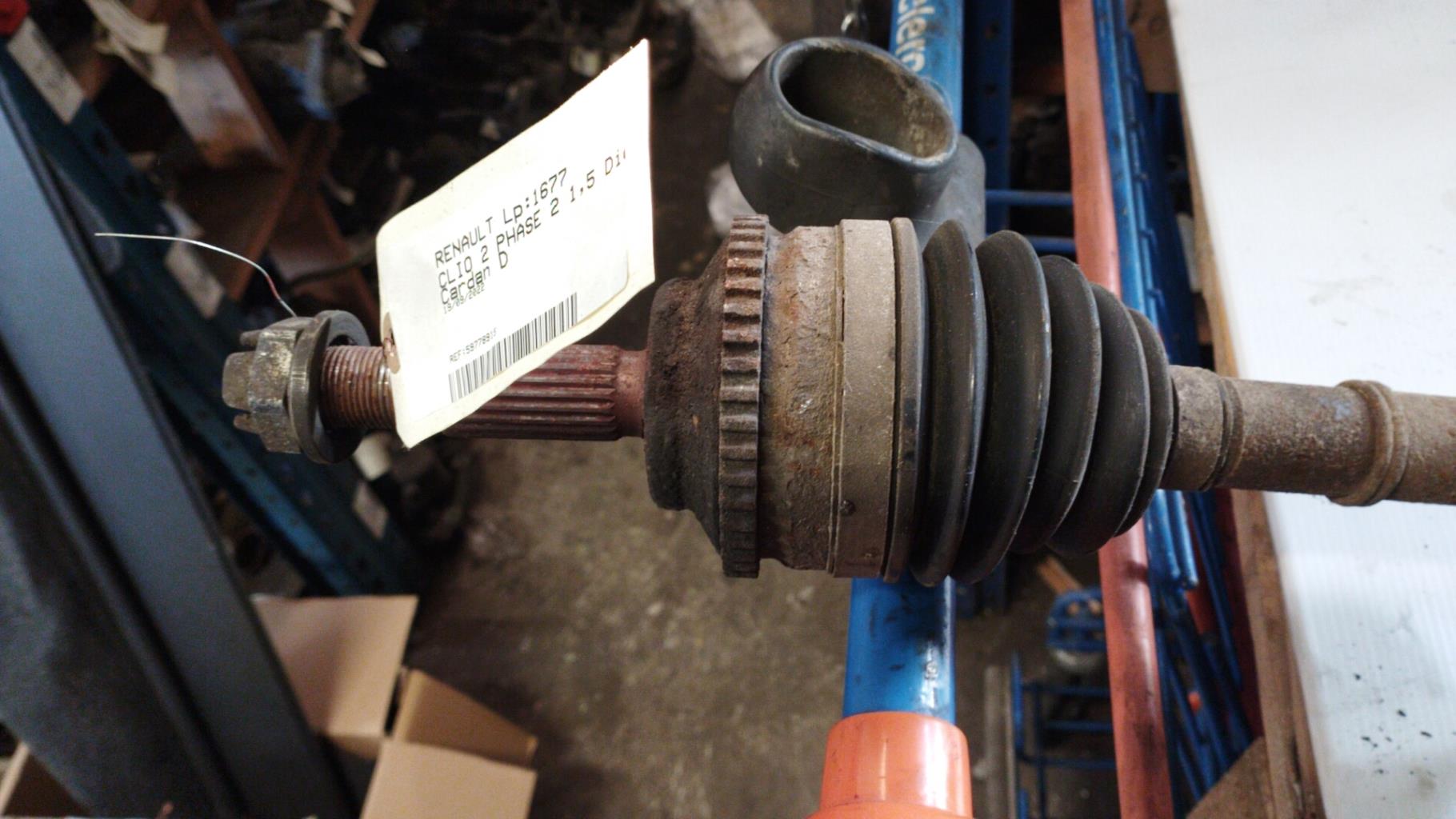 Cardan droit (transmission) RENAULT CLIO 2 PHASE 2 Diesel - 1