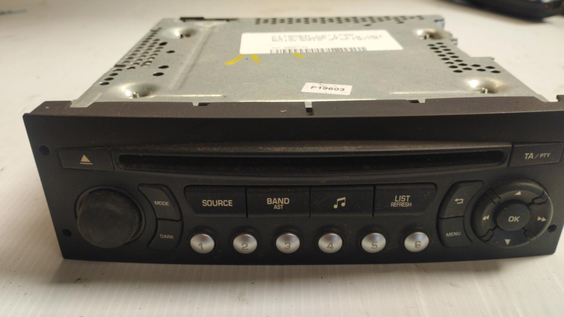 Autoradio originale CITROEN C3 2 PHASE 2 Diésel - 1