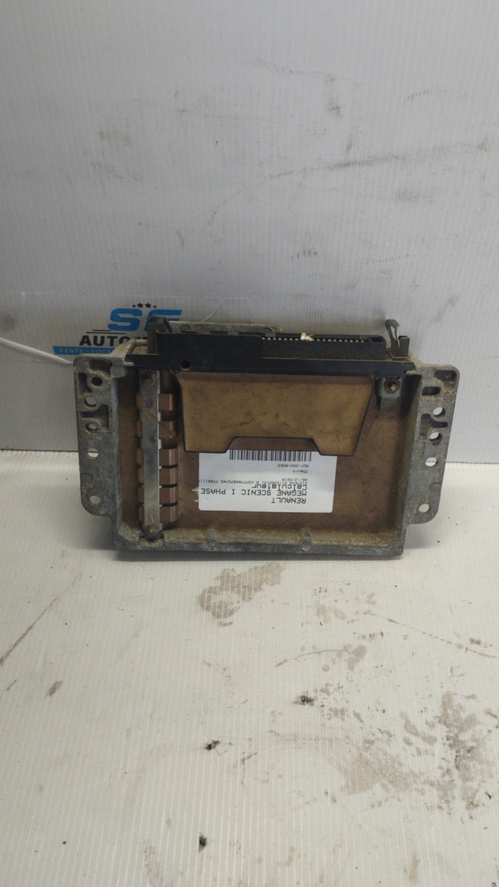 Calculateur RENAULT SCENIC 1 PHASE 1 Essence - 1