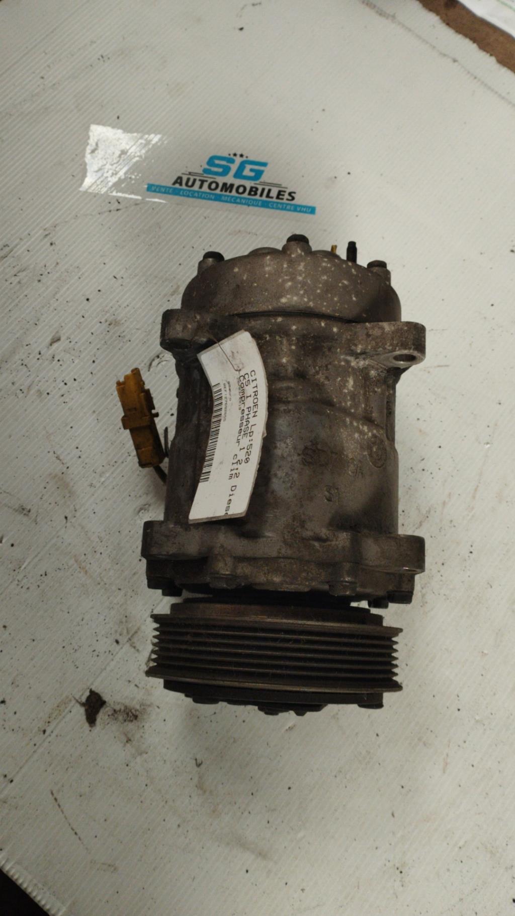 Compresseur clim CITROEN C5 1 PHASE 1 Diesel - 1