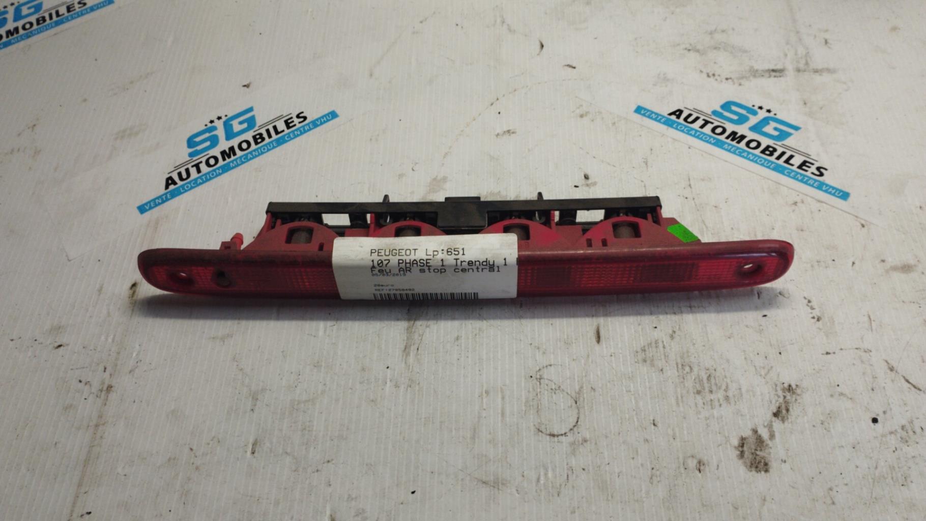 Luce stop centrale PEUGEOT 107 PHASE 1 Gasolina - 1