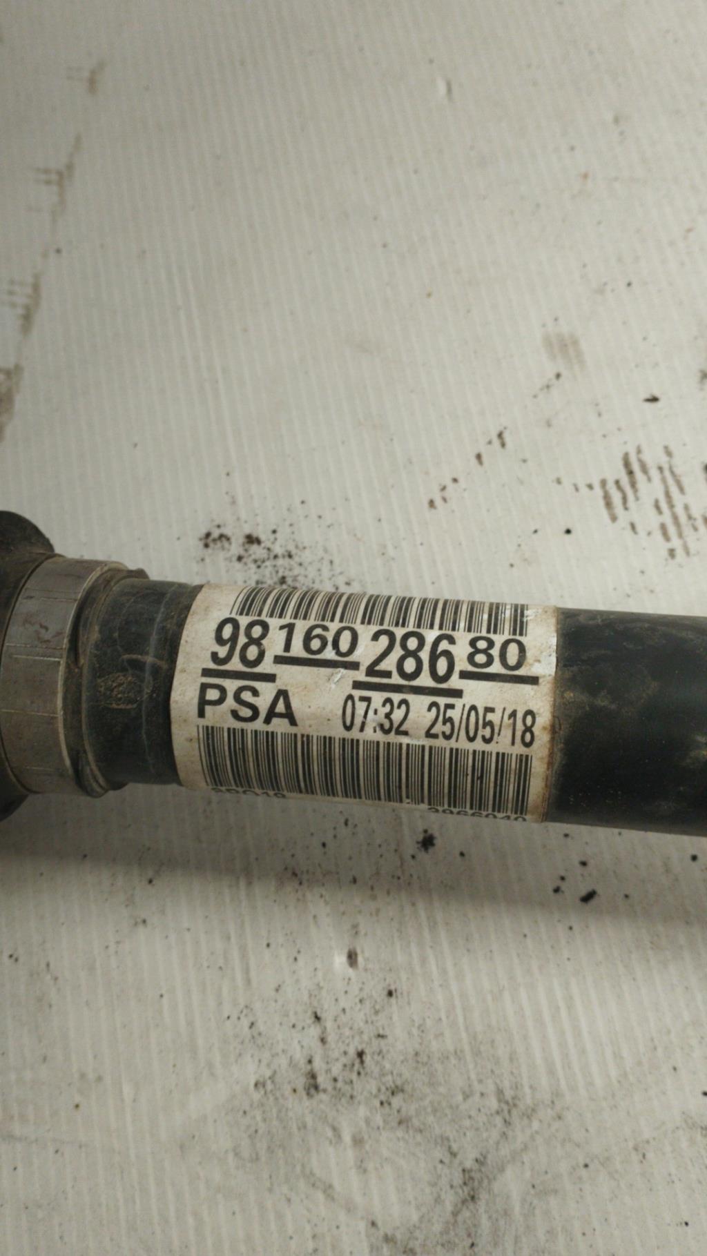 Giunto cardanico albero di trasmissione destro CITROEN C3 3 PHASE 1 Diésel - 1
