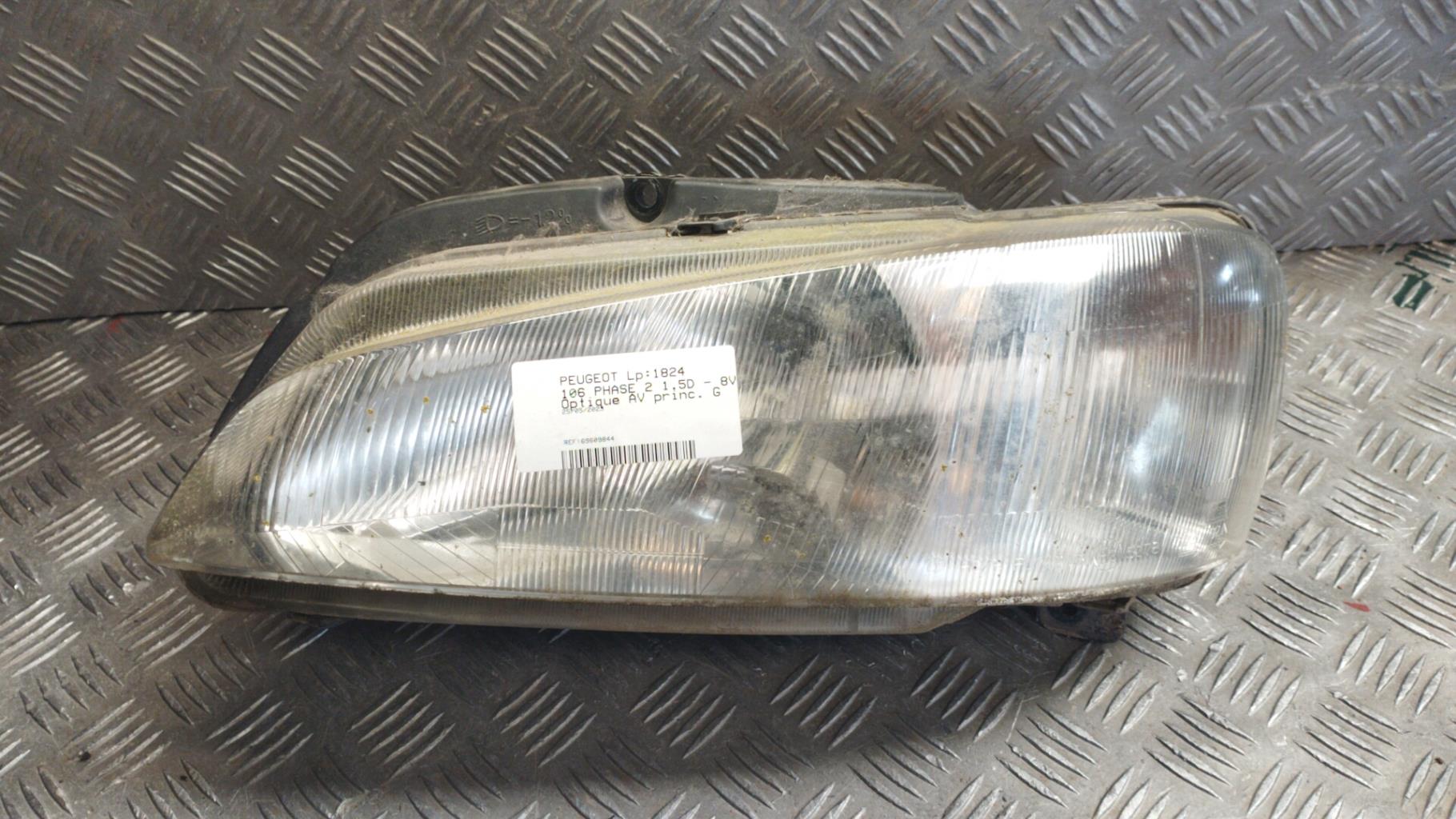 Gruppo ottico anteriore principale sinistro (luci)(faro) PEUGEOT 106 PHASE 2 Diésel - 1