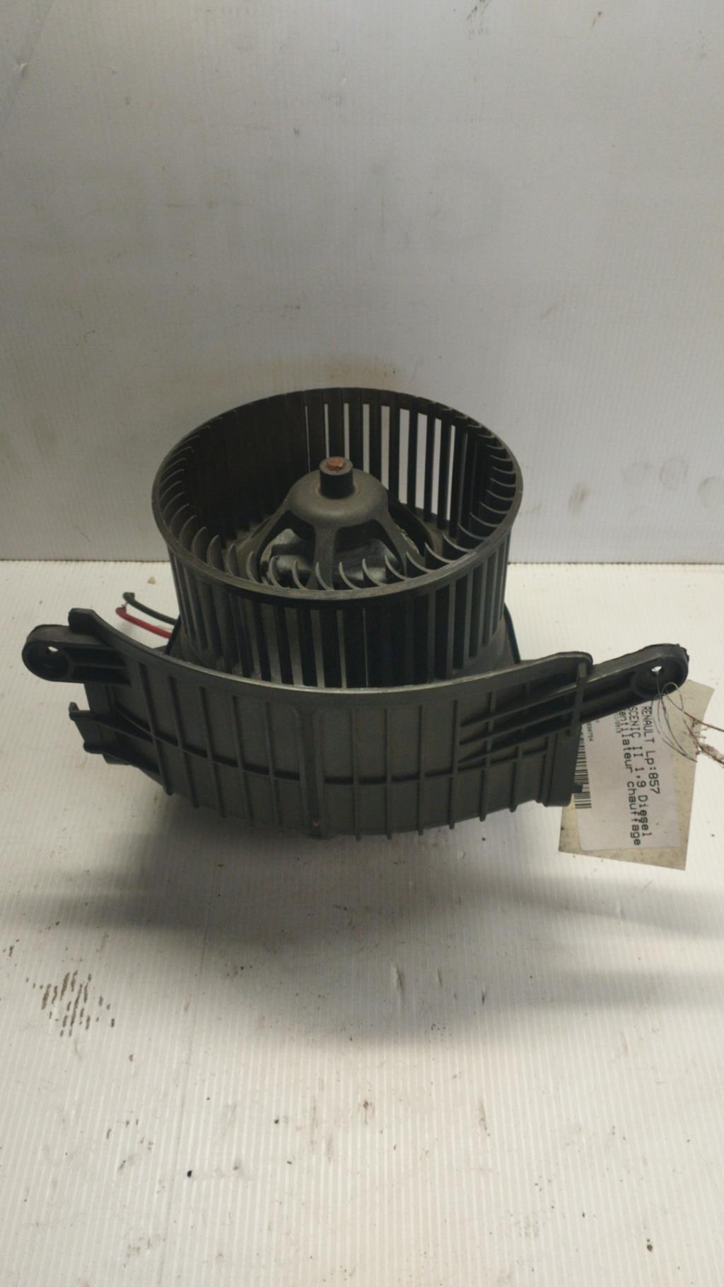 Ventilateur chauffage RENAULT SCENIC 2 PHASE 1 Diesel - 1