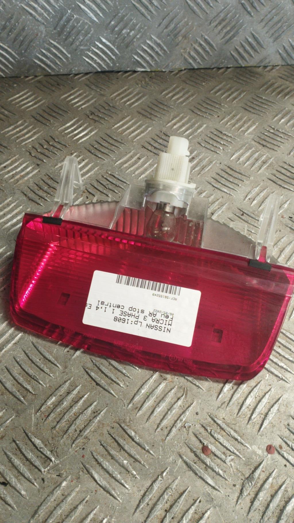 Luce stop centrale NISSAN MICRA 3 PHASE 1 Gasolina - 1