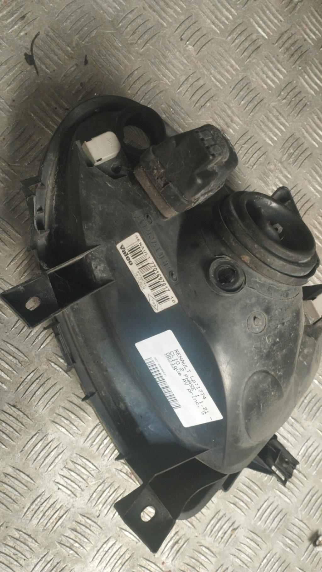 Gruppo ottico anteriore principale sinistro (luci)(faro) RENAULT CLIO 2 PHASE 1 Gasolina - 1