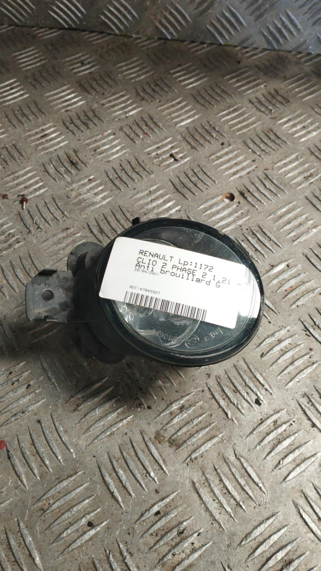 Fendinebbia sinistro (luce) RENAULT CLIO 2 PHASE 2 Gasolina - 1