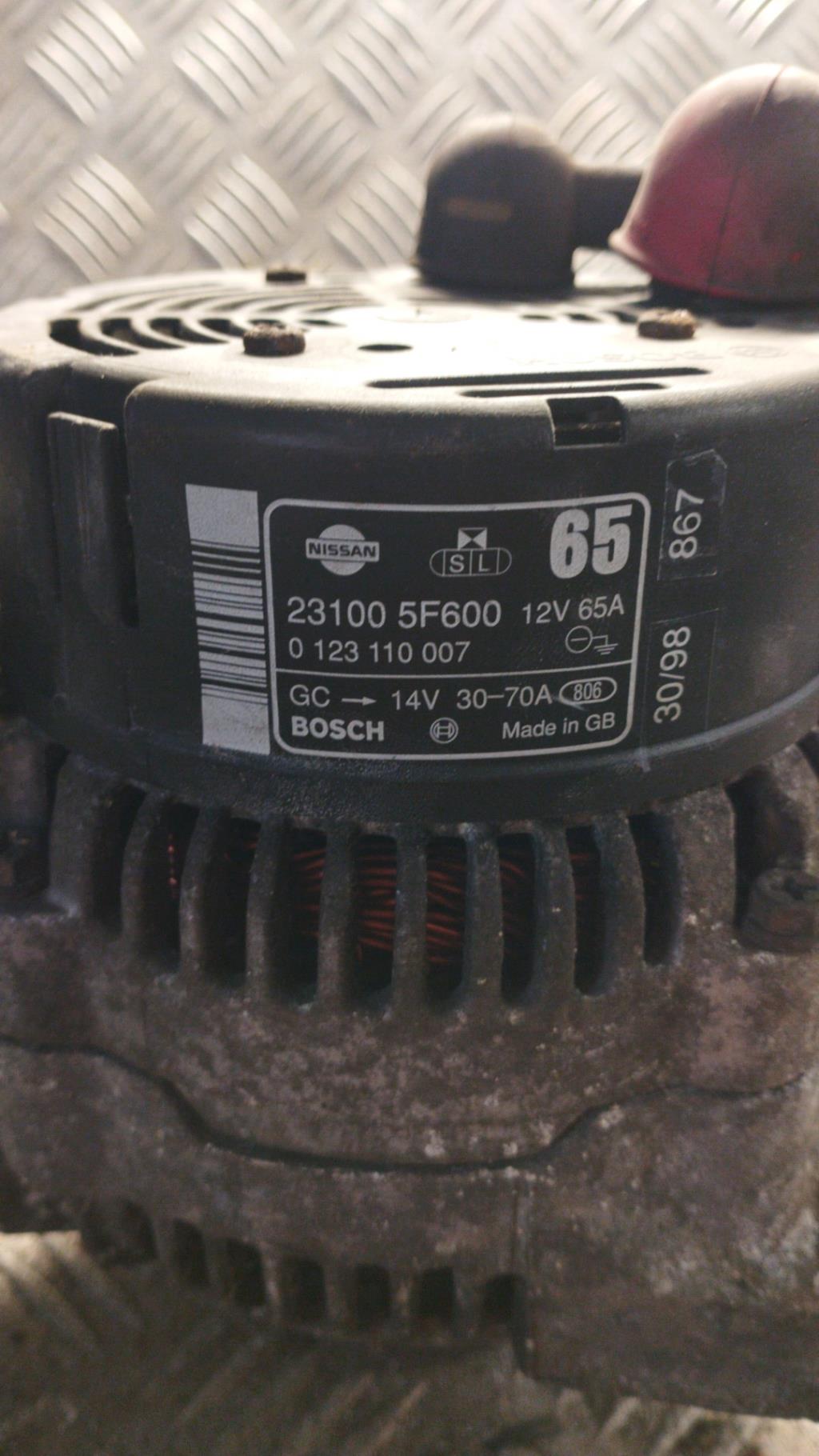 Alternatore NISSAN MICRA 2 PHASE 3 Gasolina - 1