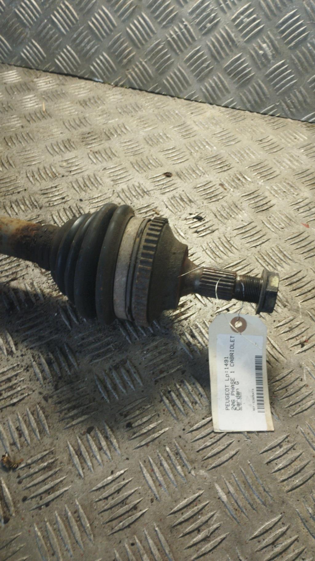 Giunto cardanico albero di trasmissione sinistro PEUGEOT 206 PHASE 1 CABRIOLET Gasolina - 1