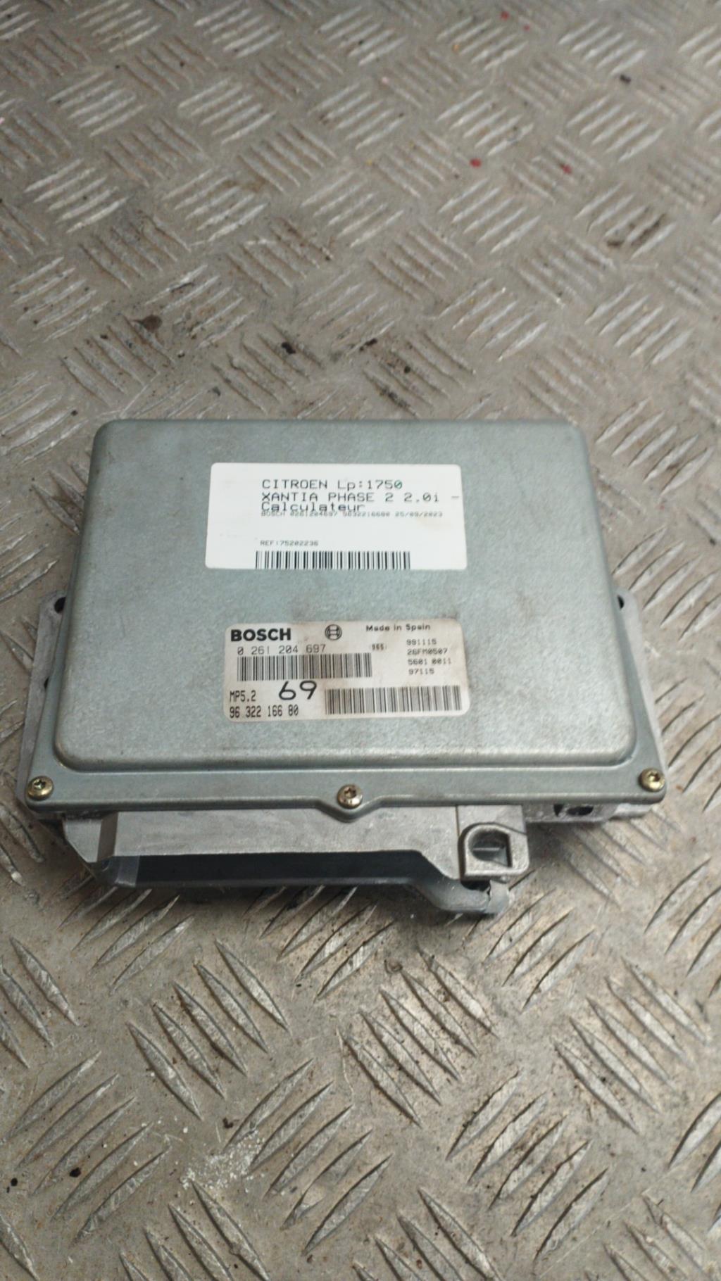 Centralina CITROEN XANTIA PHASE 2 Gasolina - 1