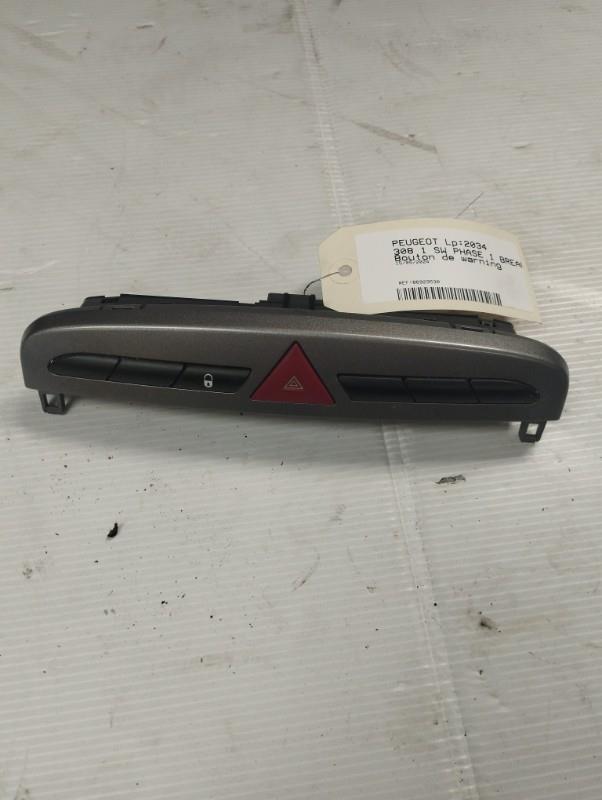 Interruttore luci emergenza PEUGEOT 308 1 SW PHASE 1 BREAK Gasolina - 1
