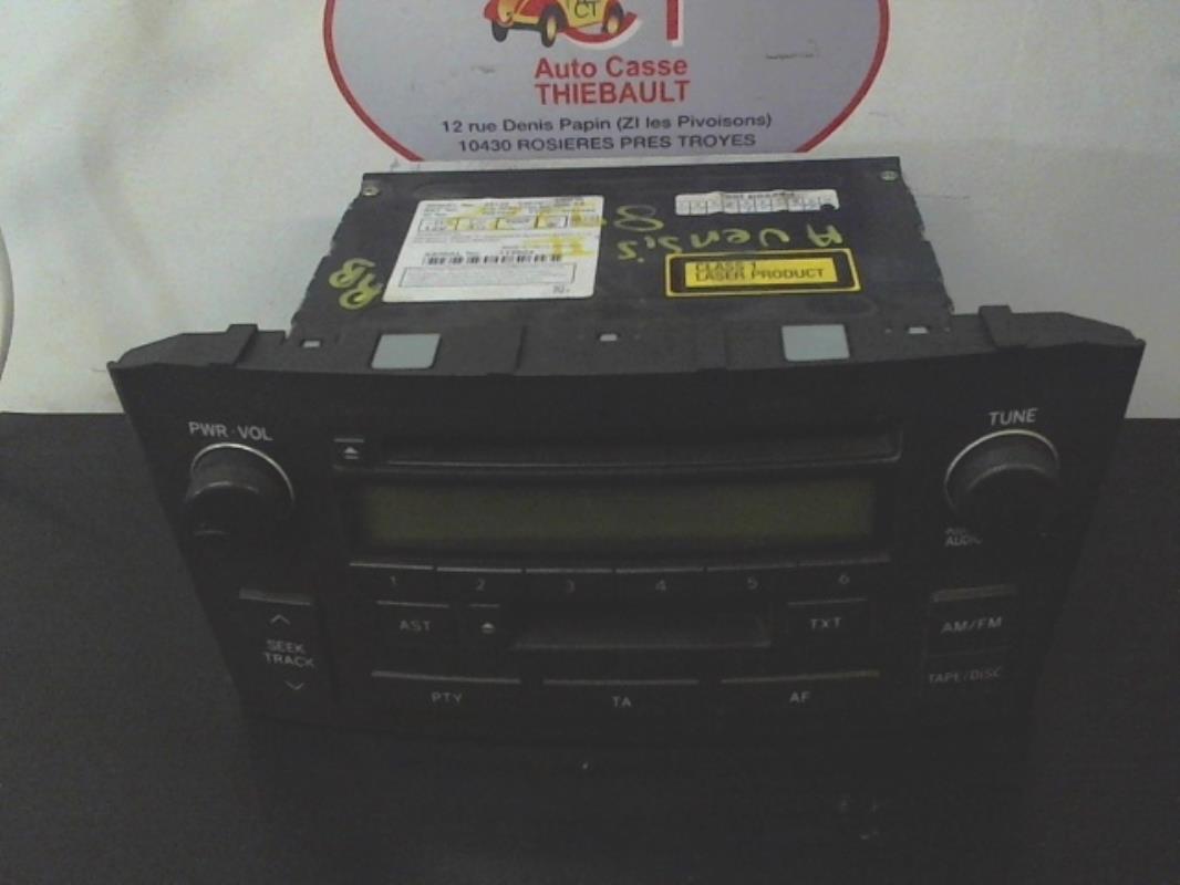 Autoradio originale TOYOTA AVENSIS 2 PHASE 1 Diésel - 1