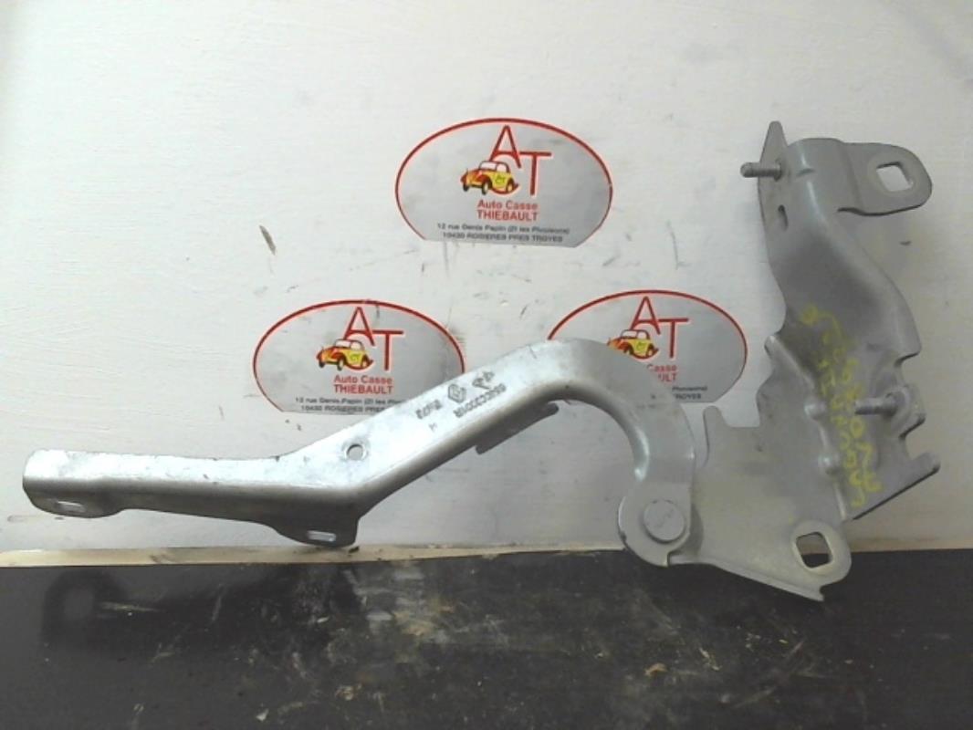 Charniere de capot RENAULT LAGUNA 3 PHASE 1  - 1