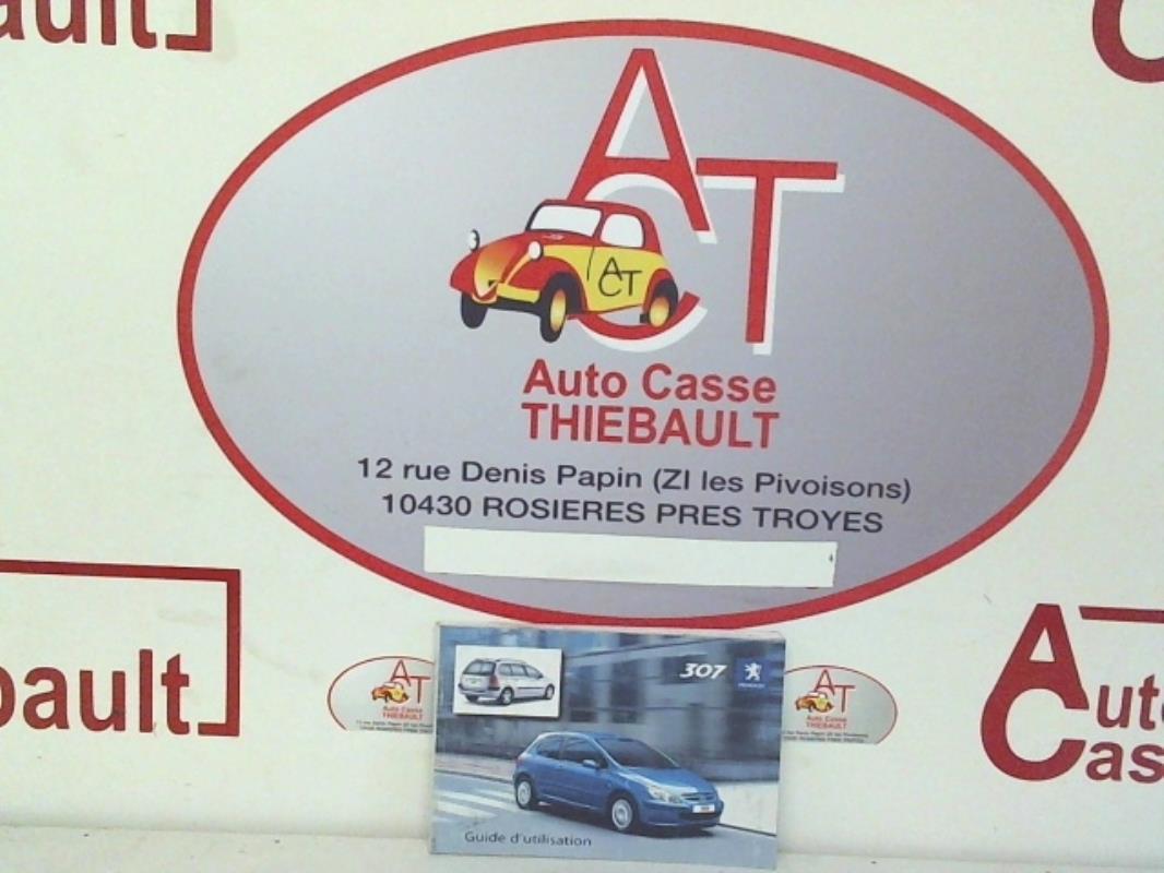 Notice d'utilisation PEUGEOT 307 PHASE 1  - 1