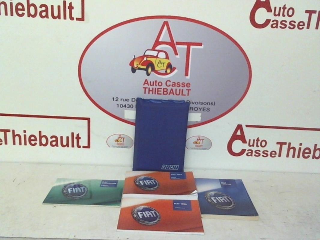 Notice d'utilisation FIAT IDEA PHASE 1  - 1