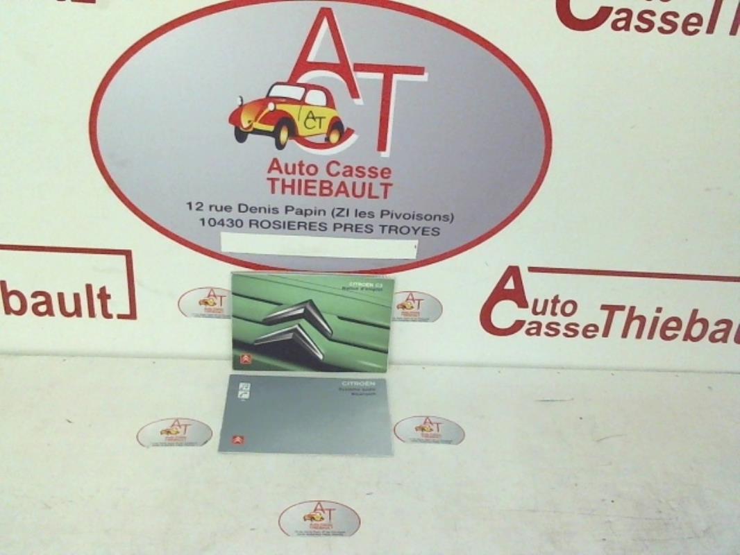 Notice d'utilisation CITROEN C3 1  - 1