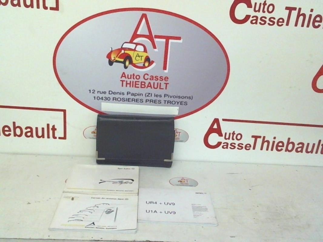 Notice d'utilisation OPEL ZAFIRA A  - 1